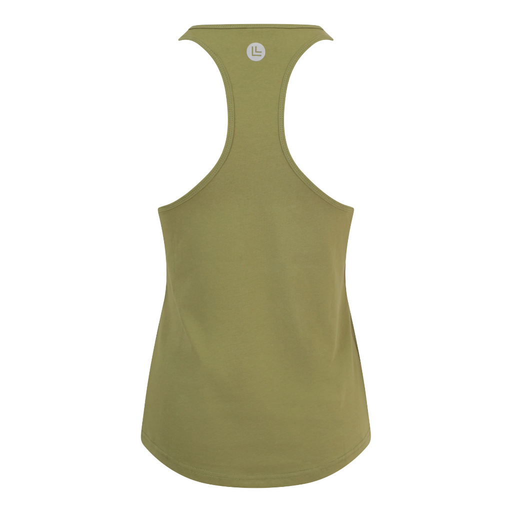 Essential Cotton Tank - Green – With Attitude Activewear