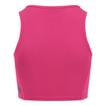 Power Cropped Tank - Pink