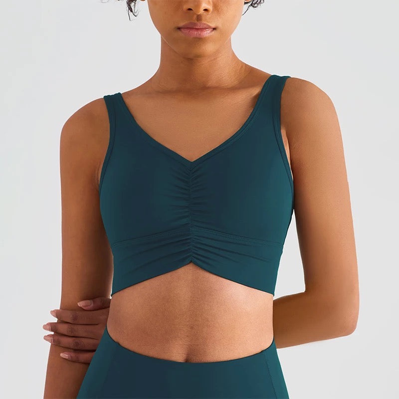 Stamina Sports bra Dark Green