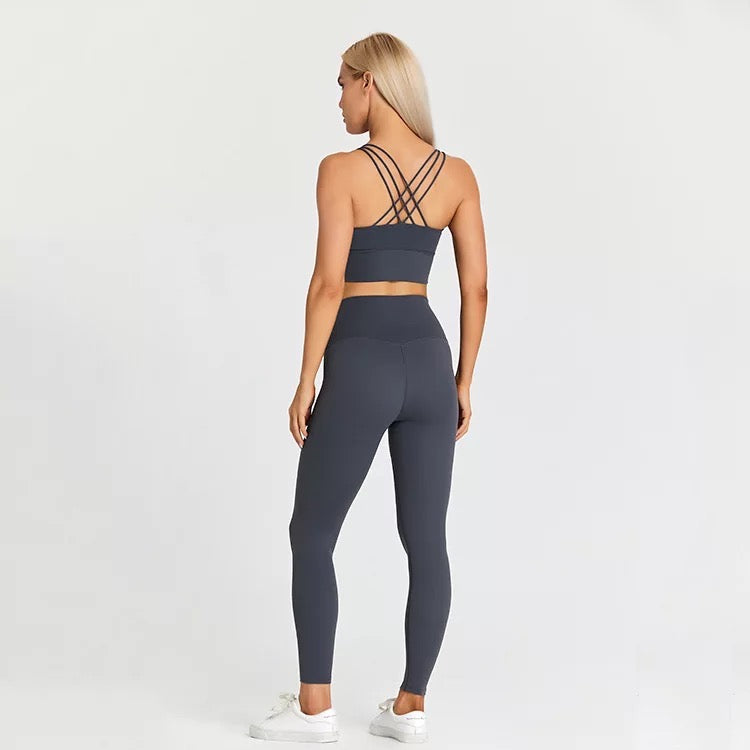 Second Skin Leggings - Charcoal – With Attitude Activewear